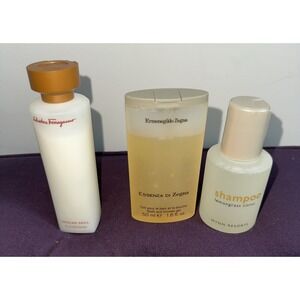 Men's Self Care Body Hair Travel Size Lot‎ Bundle Shower Gel Shampoo Conditioner